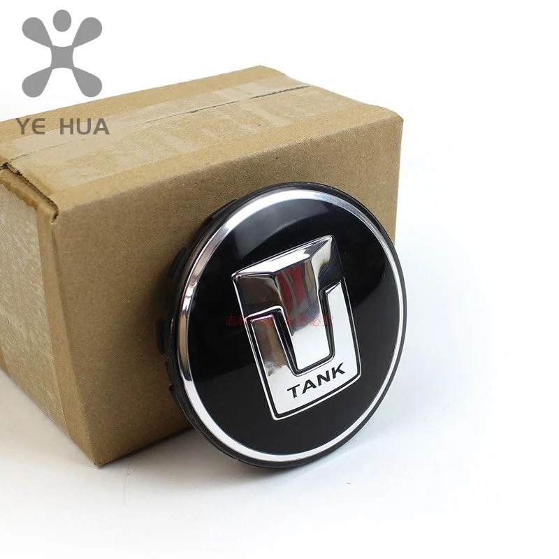 For Great Wall GWM WEY Tank 300 Tank 500 Wheel Cap Car Logo Crystal Face Wheel Cap Logo Shaft Center Cap Car Accessories