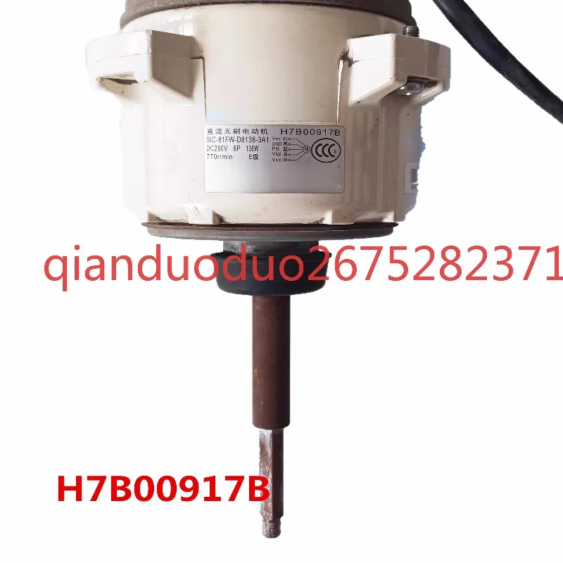 

Suitable for Hitachi central air conditioner external unit H7B00917B fan motor SIC-81FW-D8138-3A1