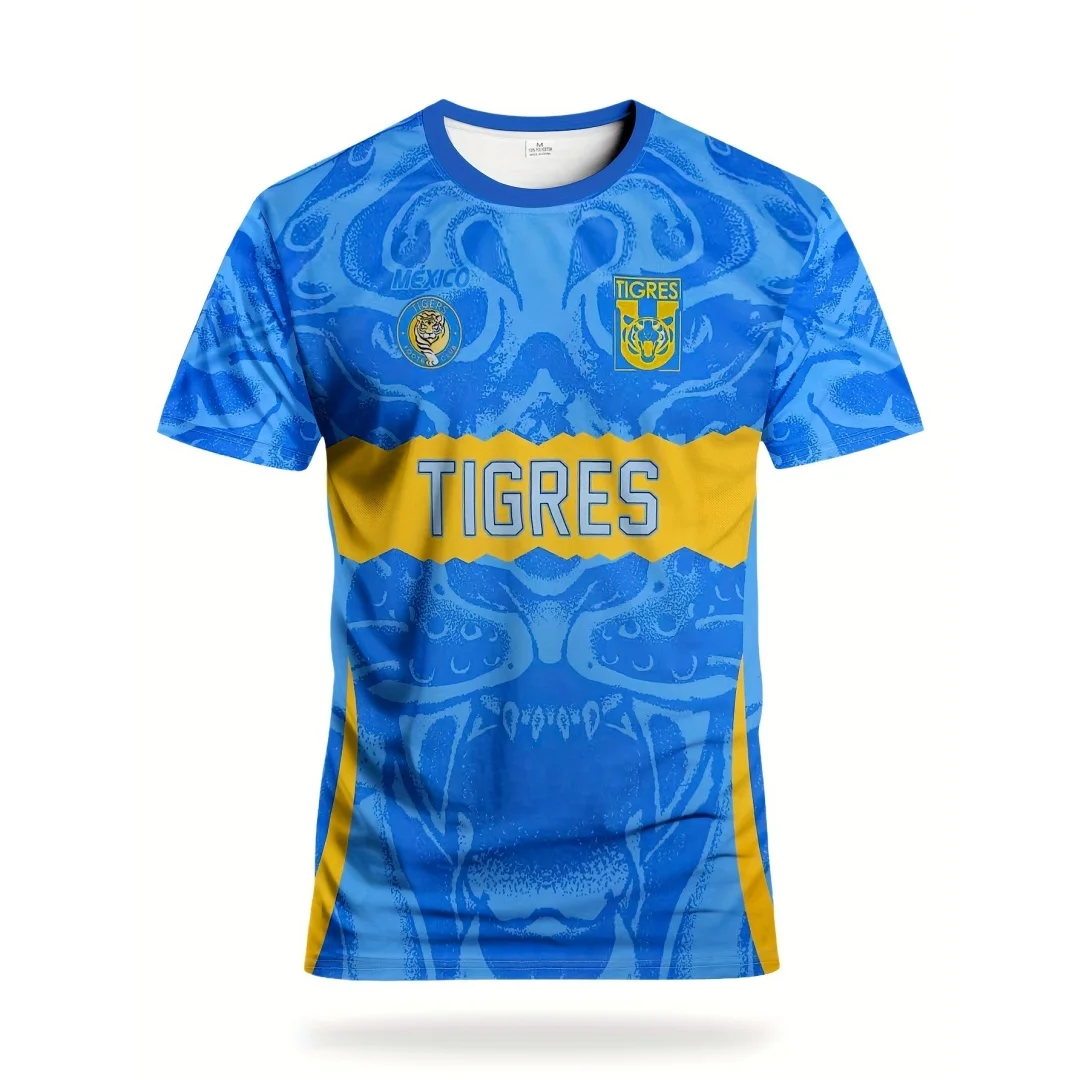 

Многоцветная контрастная футболка с принтом тигров, модная мужская футболка в уличном стиле, с короткими рукавами, в спортивном стиле, дышащий топ для фитнеса