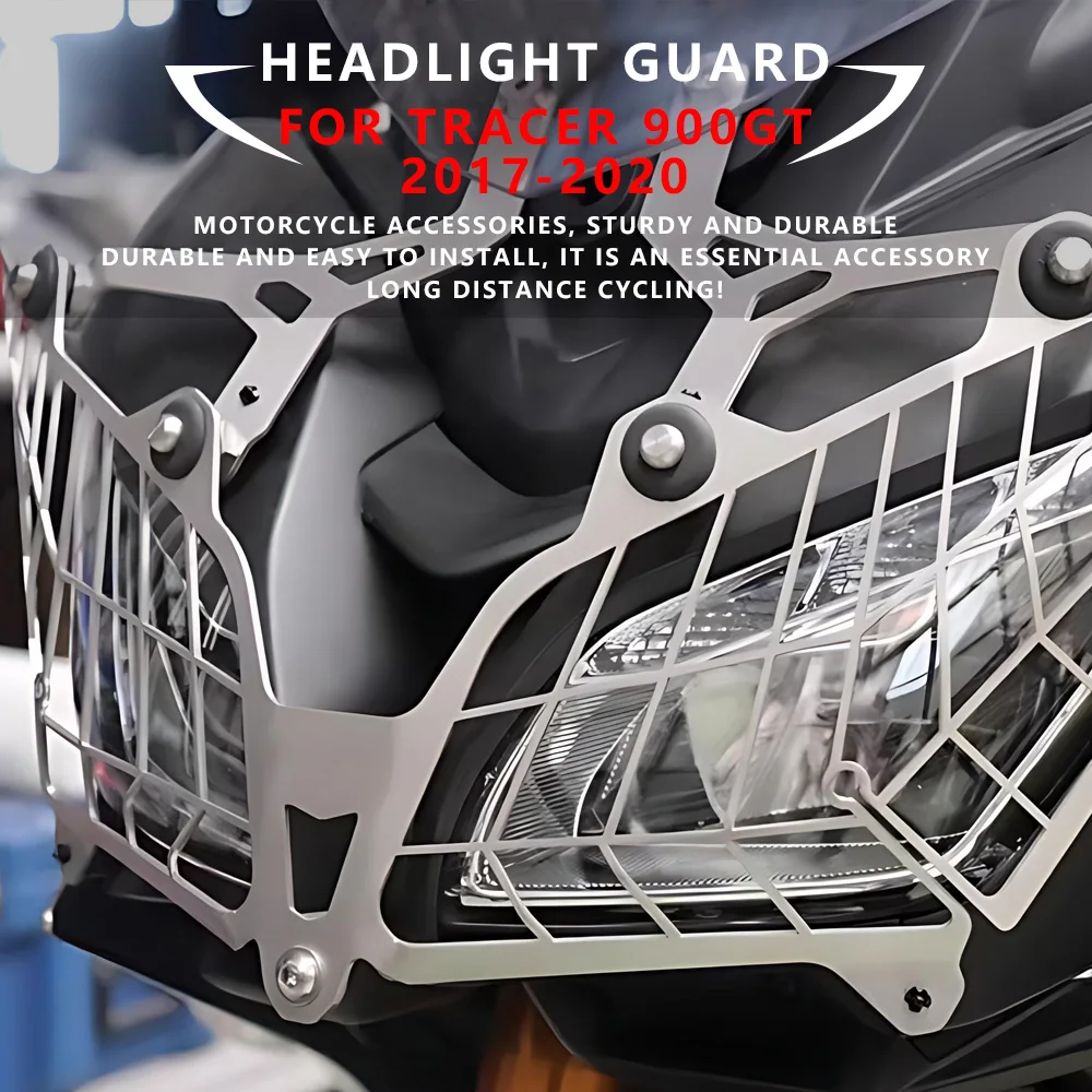 MTKRACING Headlight Guard For YAMAHA TRACER 900GT 2017-2020 Headlight Guard Cover Protector Motorcycle Accessories Front Grille