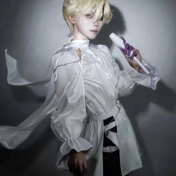 

Alien stage microphone invades my heart, dark sea, iron wire lotus cosplay props