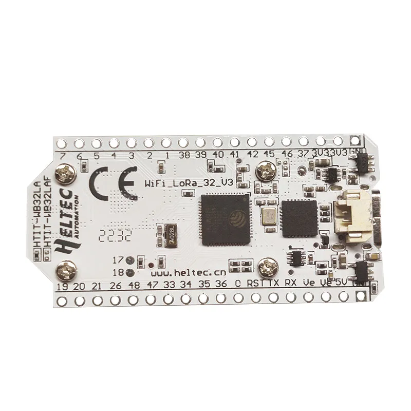 Imagem -04 - Placa de Desenvolvimento Internet para Arduino Módulo com Antena Lora Esp32 -v3 Display Oled Azul Sx1262 Wifi 32 096