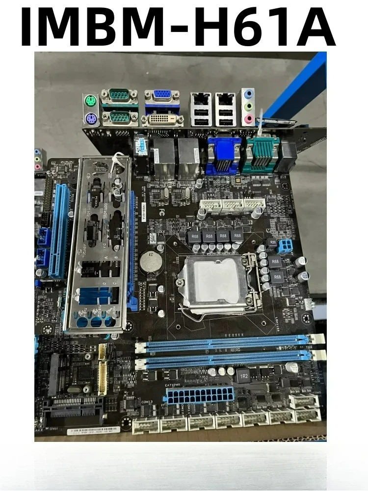 For COM Research Yang IMBM-H61A-A10-G2 IMBM-H61A 1155-pin ddr3 industrial computer mainboard dual network port  (Shop No.: 0328)