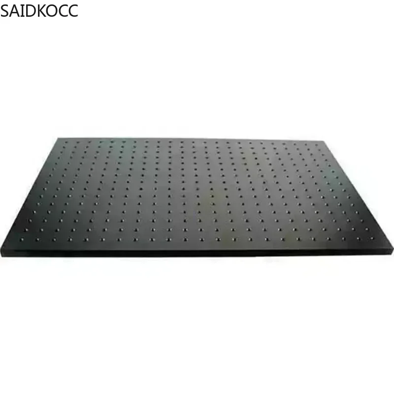 Optical Flat Plate Optical Experimental Breadboard Hard Aluminum Honeycomb Vibration Isolation Working Platform 300x300x13MM