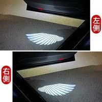 for Toyota Alphard Vellfire 20/30 Series GR Car Styling Welcome Light Door Atmosphere Lamp Door Light Ghost Courtesy Logo Lights