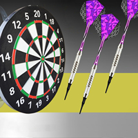 HBS 18g Soft Tipped Darts Professional Indoor Plastic Tip Darts Set for Electronic Dartboard Games