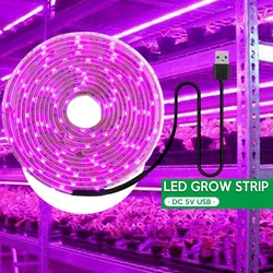 USB 2835 Grow Light Strip Plants Led Plant Cultivation Indoor Lights Tomato Lamp Phytolamp Stove Lighting Professional