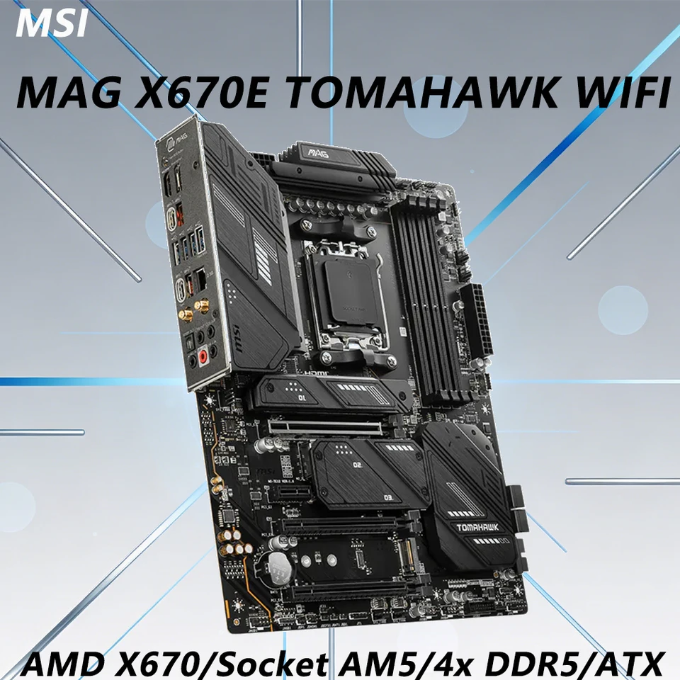 MSI MAG X670E TOMAHAWK WIFI AMD X670 マザーボード AM5 CPU対応