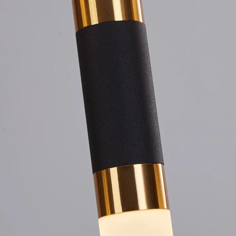 Nowoczesna nordycka lampa wisząca LED nad stół w jadalni, oświetlenie wewnętrzne, żyrandol do zawieszenia na schodach, lampy do salonu, żyrandole