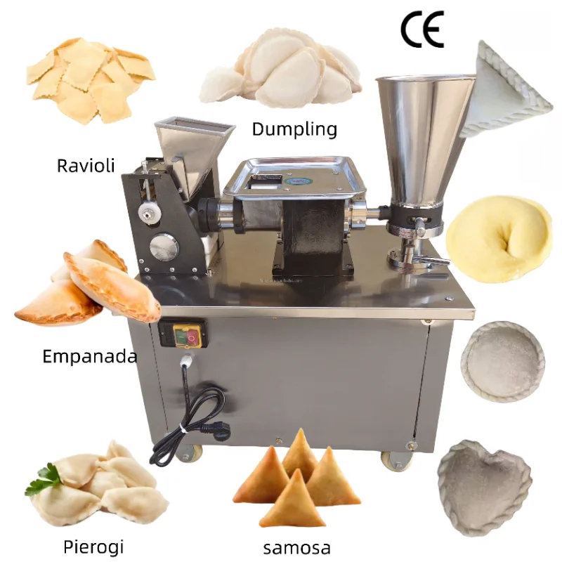

CE Fully South Korea Automatic Momo Electrical Tortellini Dumpling Machine/Spring Roll Patti Empanada Samosa Making Machine