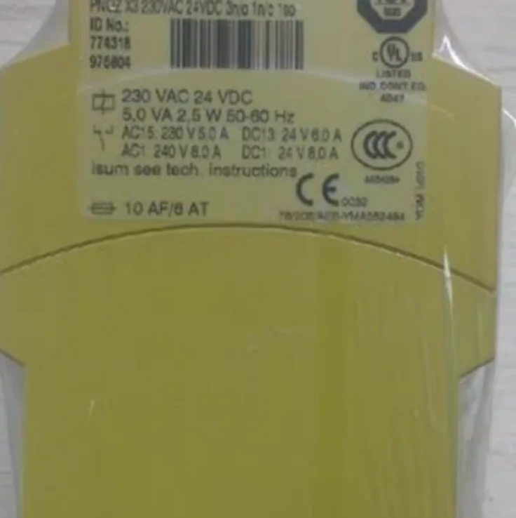 Pilz 774137 New PNOZ e3vp 10/24VDC 1so 1so t Security Module
