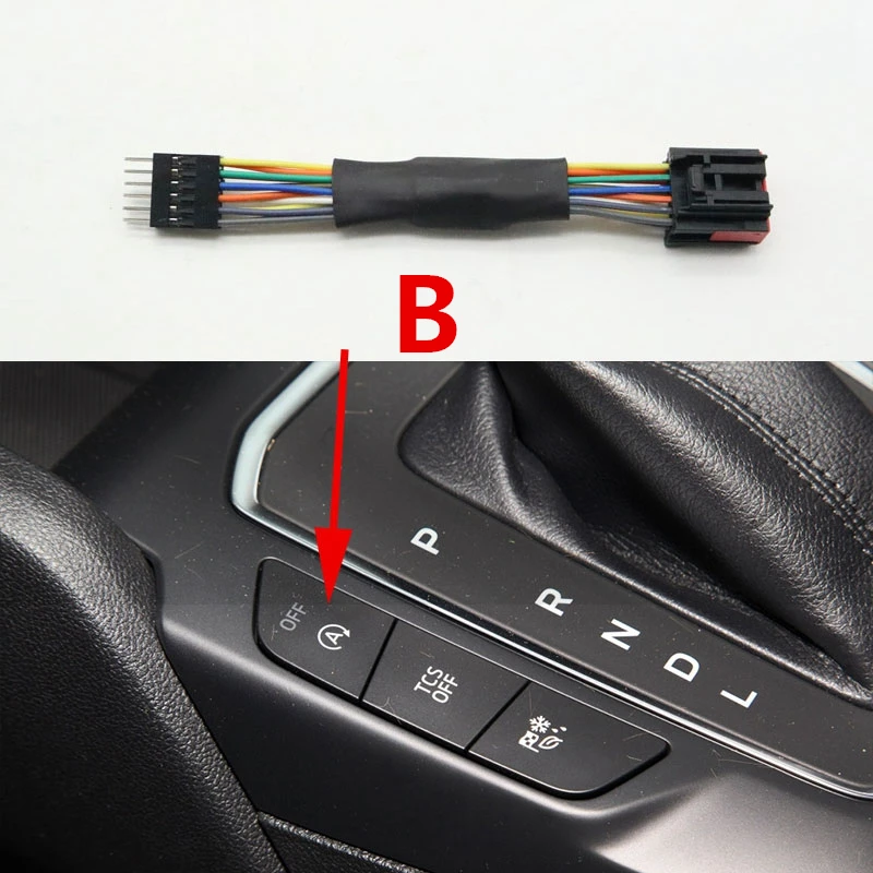 Car Automatic Stop Start System Off Closer Canceller Device Control Plug Cable For Ford Focus G4 2018 2019 2020 2021 2022 Puma