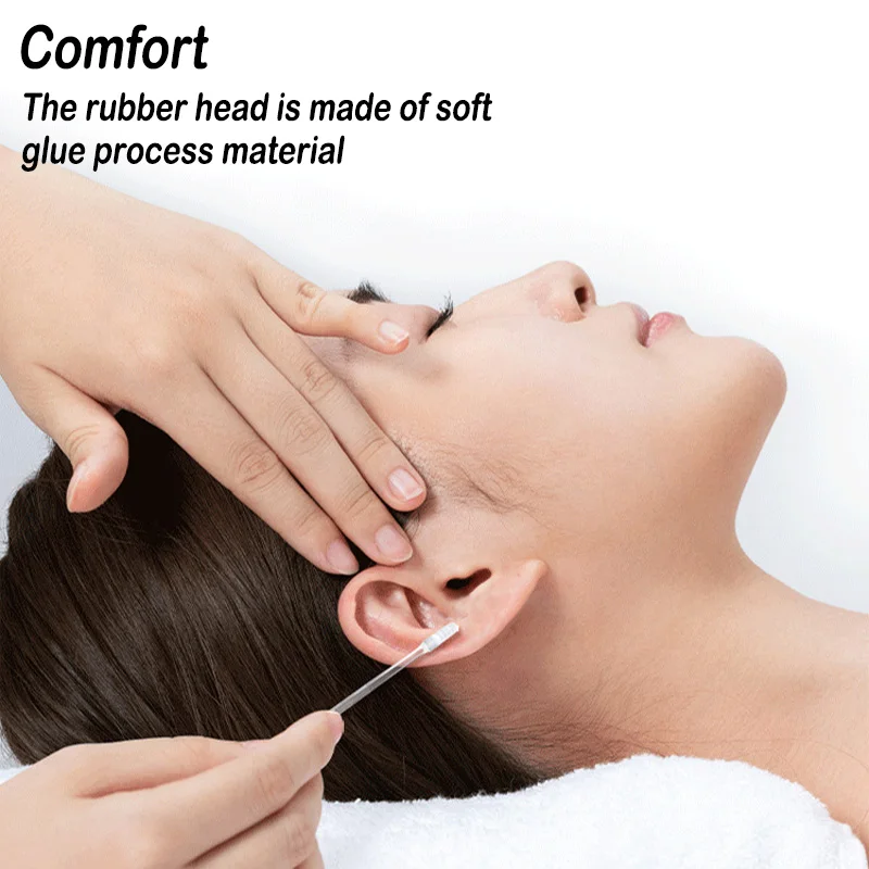 24 قطعة/صندوق لزجة الأذن حفار الأذن حفر أداة الأذن الشمع تنظيف خاص لا تؤذي الأذن حفر ملعقة الأذن حفر مسحات القطن #3