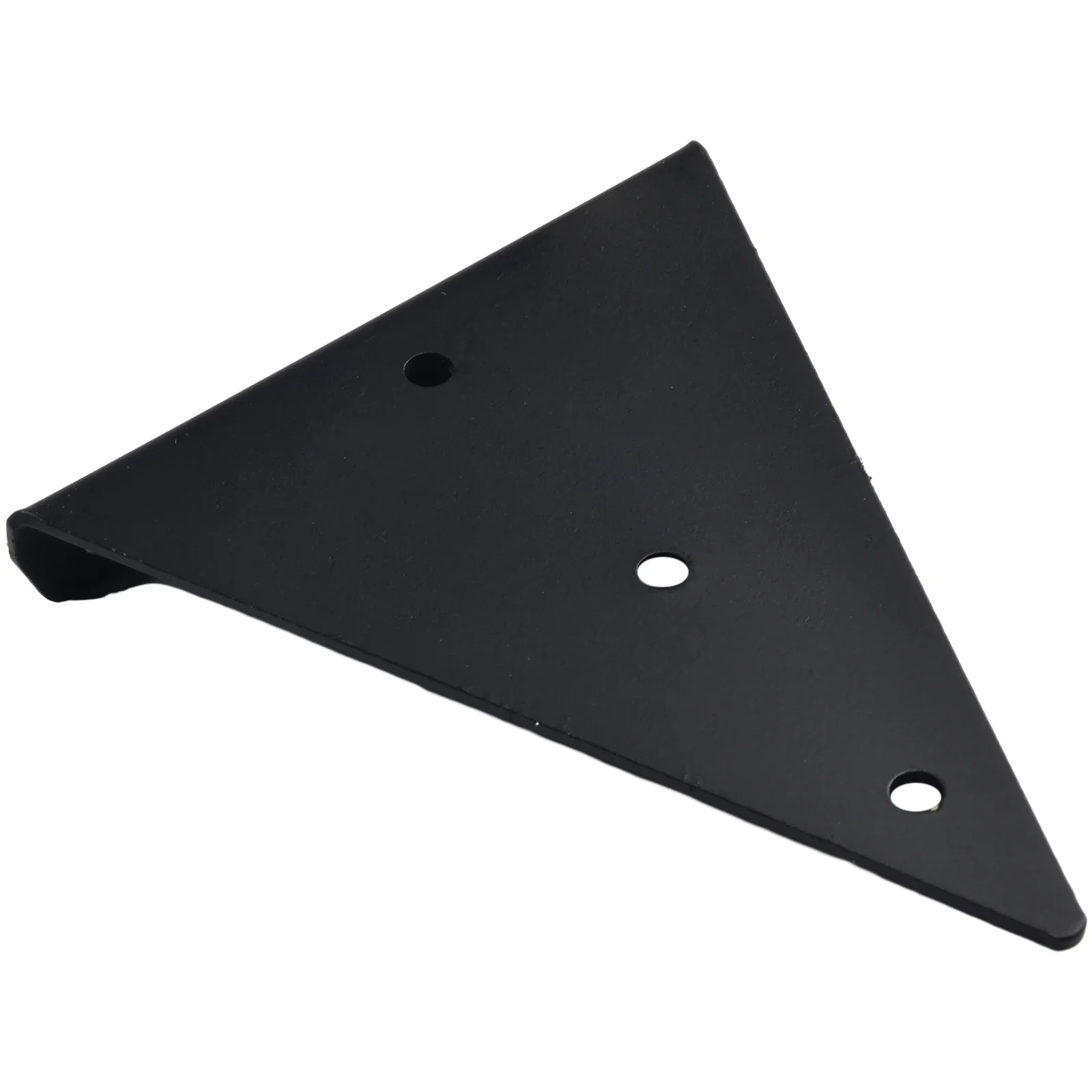 Suporte triangular de parede, prateleira, suporte de perna tripla, ângulo reto, partição fixa, móveis de mesa de ferro