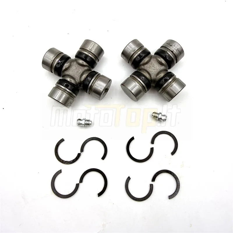 2 PCS Universal Joint For Suzuki King Quad 450 500 700 750 Vinson 500 LTA500F Quadmaster 500 ATV U-JOINT QUAD PARTS 27200-73813