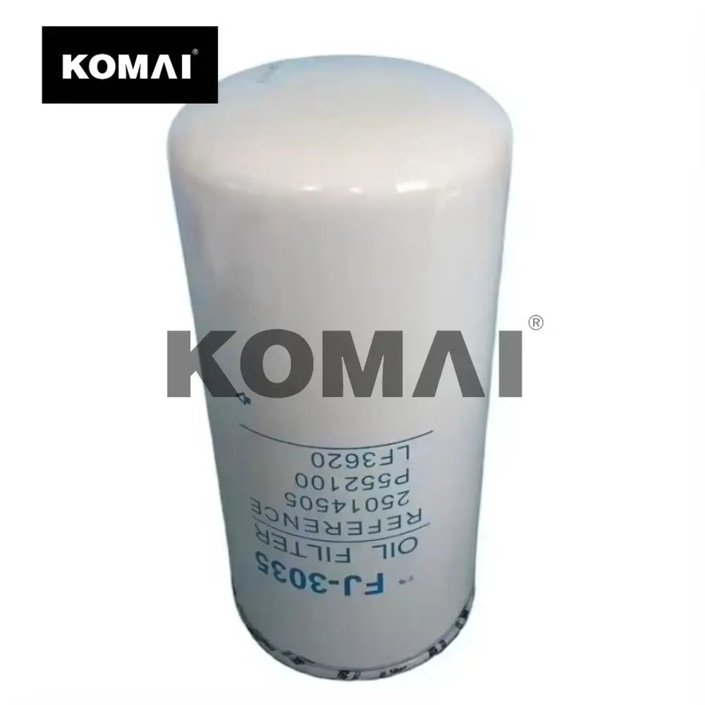 

Oil Filter 25014505 P552100 Excavator Lube Oil Filter