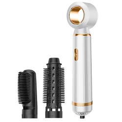 Hair Dryer 3 in 1 Hot Air Comb Function Professional Electric Hair Brush Multifunction Salon Style Tool Fast Dry