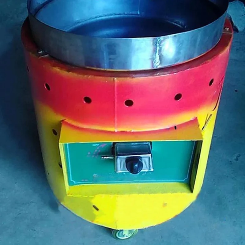 Máquina tostadora de gas Vertical, tostadora de guisantes y nueces, máquina de procesamiento de alimentos tipo 25, semillas de melón frito, cacahuetes fritos, 220V, 1 ud.