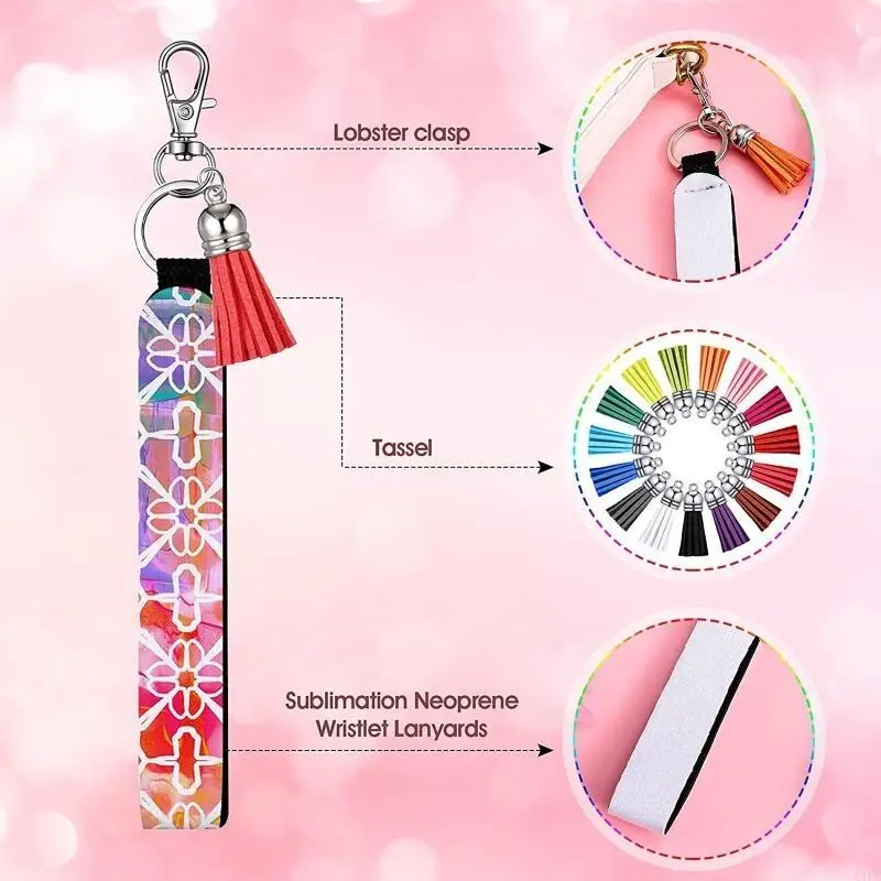 

15 шт. брелок с кисточками 15 шт. застежки-омары 15 шт. кольца для ключей своими руками