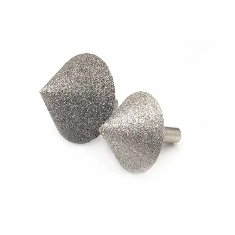 Imagem -03 - Galvanizado Diamante Moagem Cabeça Cone tipo Pedra de Vidro Chanfro Cabeça 90 Dispersree 1560 mm
