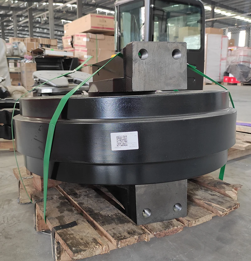 Durable Wholesale Original Sany Excavator FRONT IDLER ASS'Y Front Idler  Is Suitable for Sany Excavator