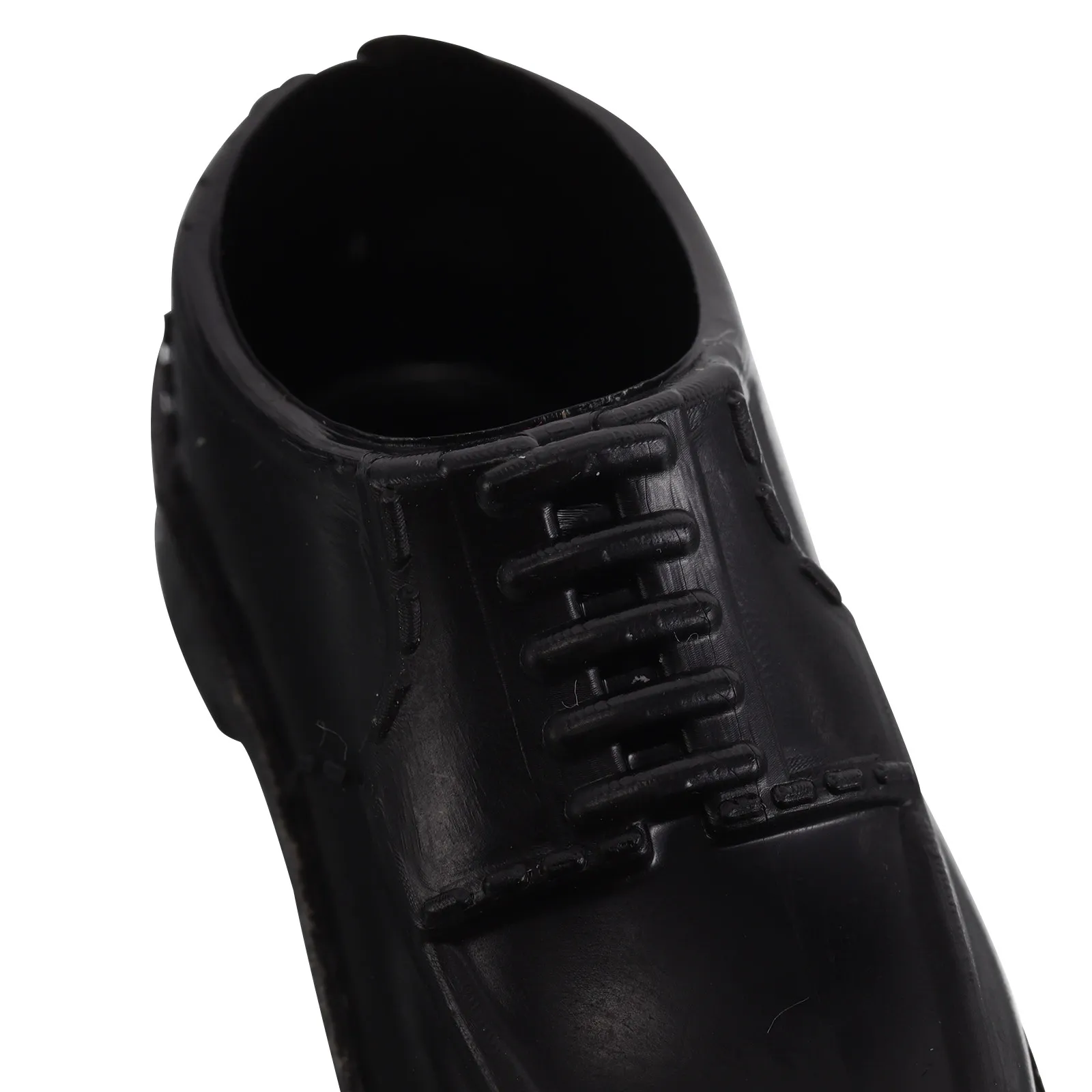 40Pcs Miniature Black Shoes Prince Style for 11 Inch Male Simulation Dress Up Accessory Versatile Mini Scene Props