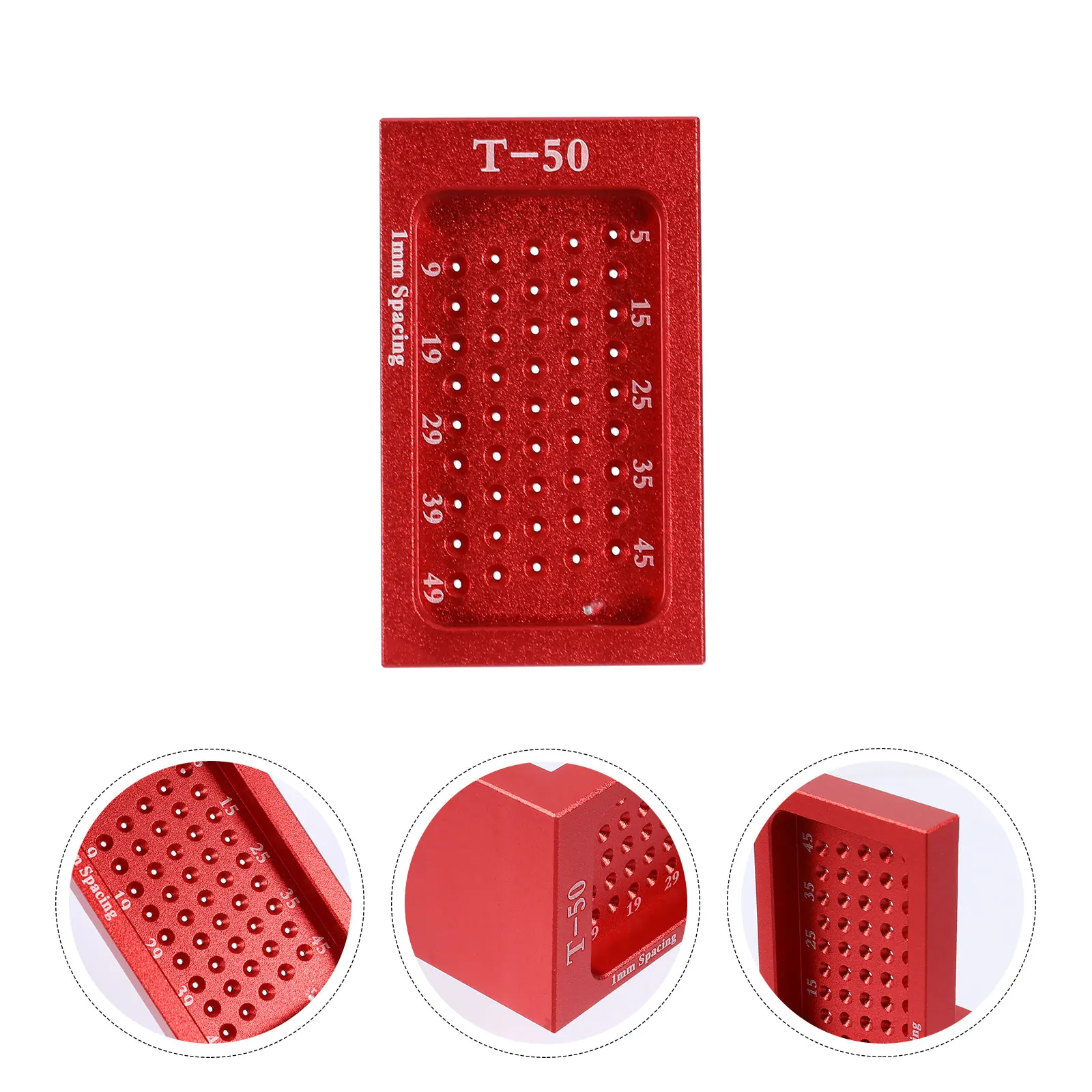 

Woodworking Scriber Ruler Tool Alloy Steel Wear Resistant Durable Environmental Protection Material Simple Operation Practical