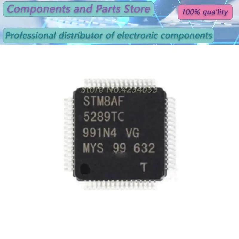 

1PCS STM8AF5289TCY STM8AF5289TC STM8AF52 LQFP-64 NEW100% STM8 F5289TCY