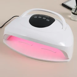 Large Space Touchscreen UV LED Nail Lamp For Manicure Drying Gel Nail Polish 72 LEDs Nail Dryer for Two hands Nail Salon Tools