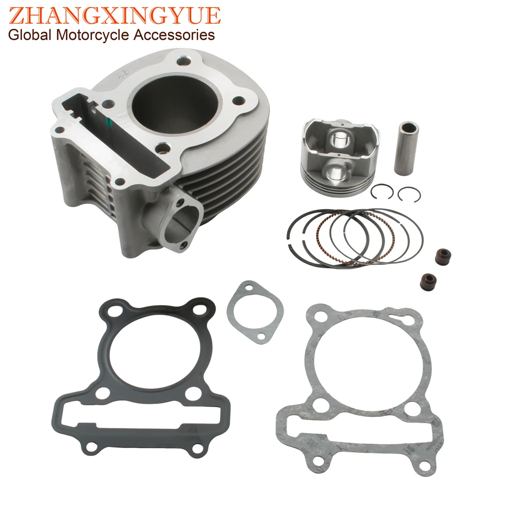 Immagine 5: Kit Cilindro Scooter 57.4mm GR150 JP150 Crox150 per SYM Jet 4 Symphony 150 Crox Jet 4 150cc 4T 12100-A61-000