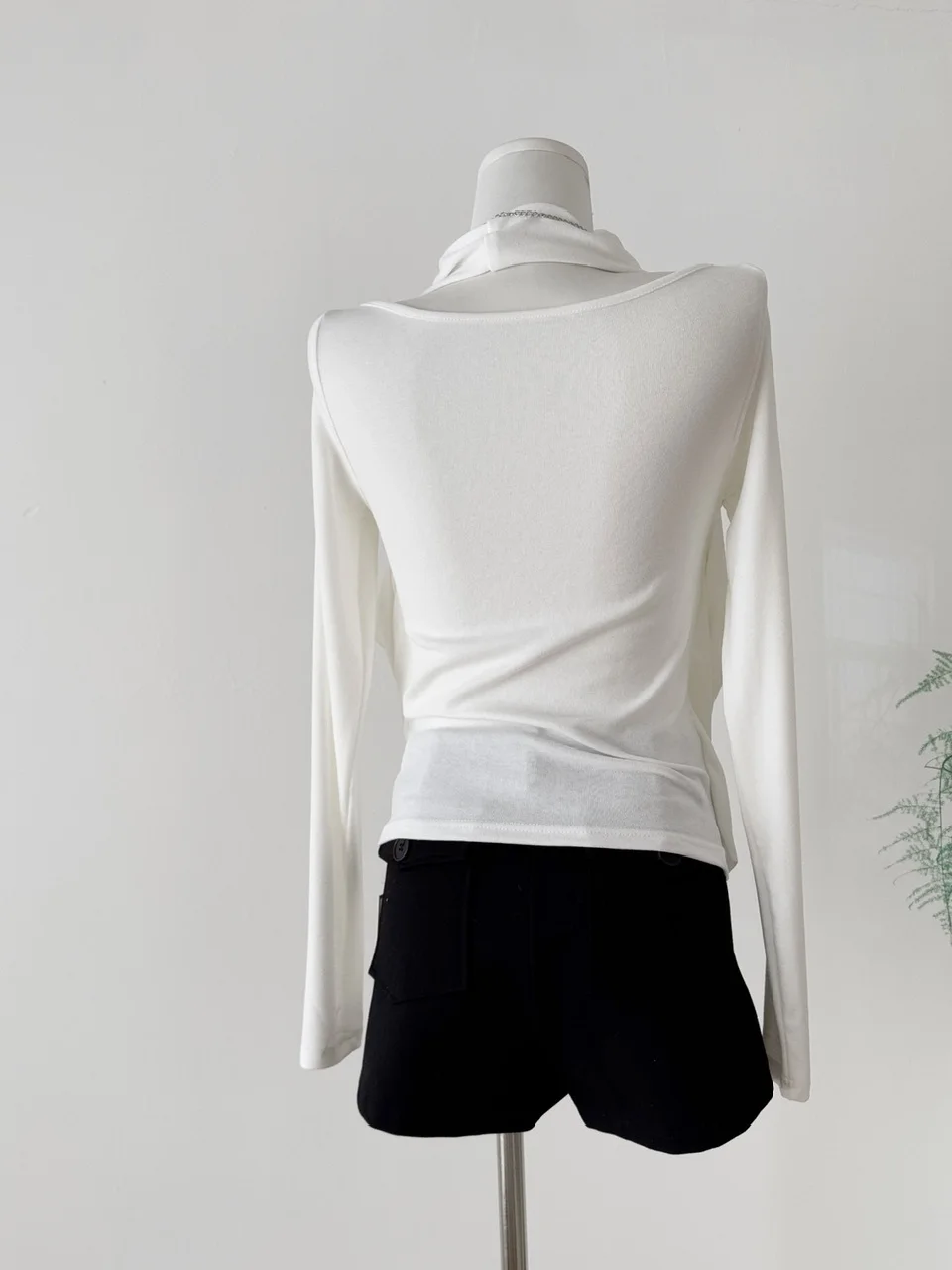 Long Sve Women's T-irt Loose Fit Ele Design Autumn Faion Pure Desire Sle Casual Commute Korean Sle Top