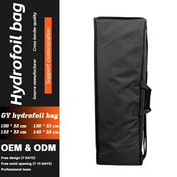 High-Strength Polyester Braze + PVC Anti-Water Fabric Material Four Sizes Hydrofoil Bag Large Capacity Easy Surfing Accessories