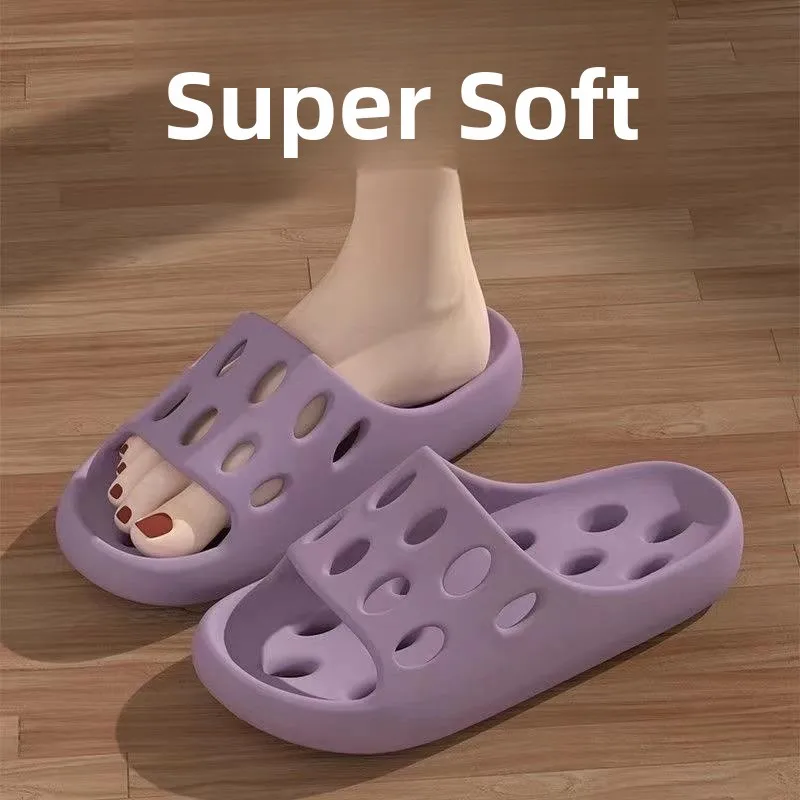 

Batoom Slippers Men's Summer Indoor Home Batoom ower Qui Dry Anti-Slip Comfortable Women's Flip Flops Slip Resistant