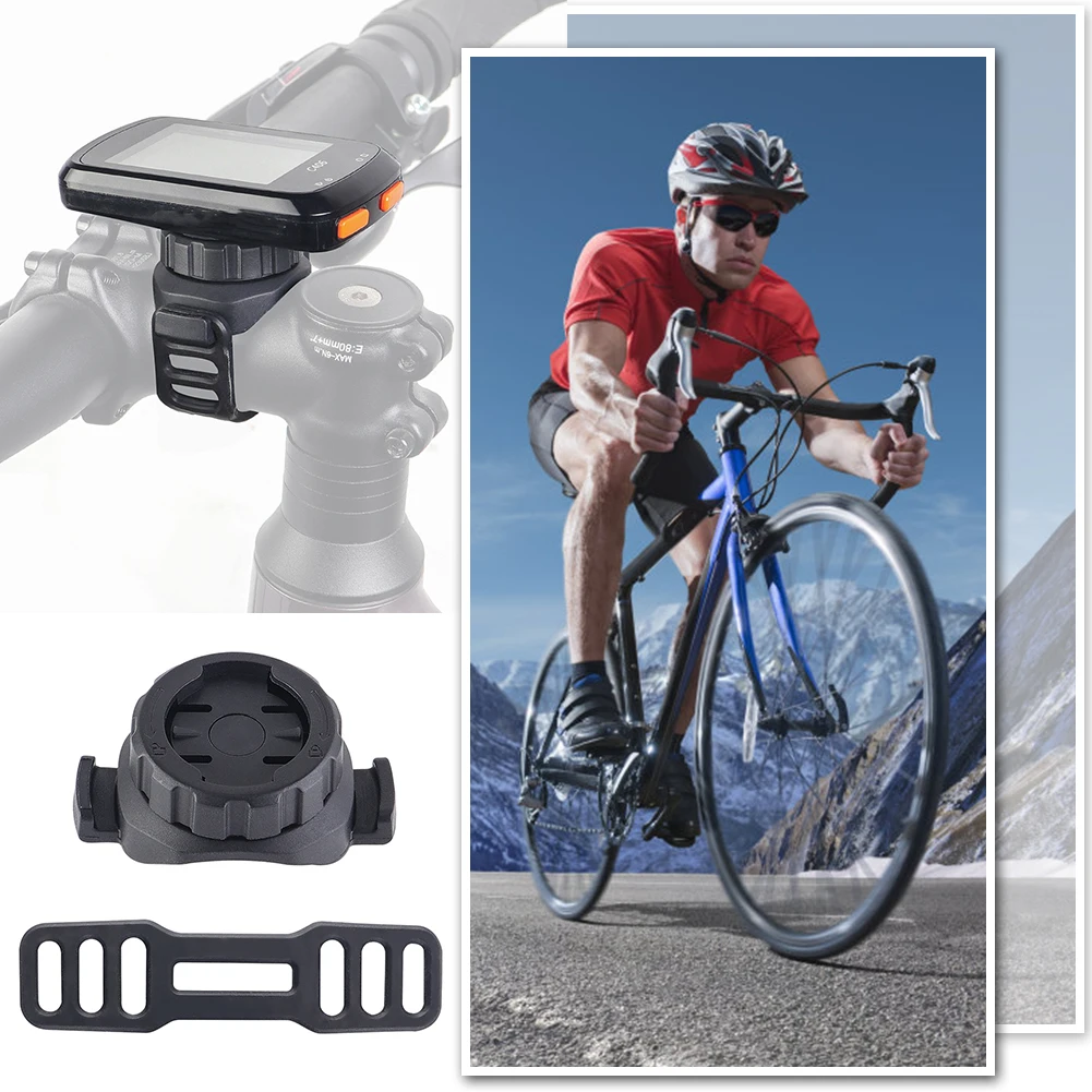 Bike Handlebar Computer Holder Multifunctional Bicycle Computer Mount 360° Rotation MTB Road Bike Stopwatch Bracket for Garmin image 4