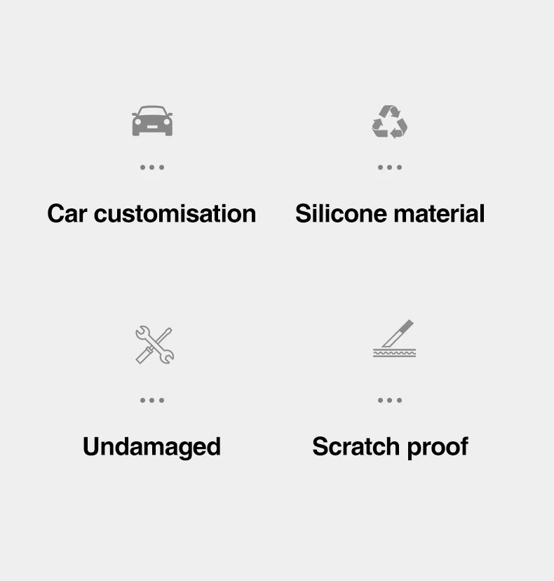 Heenvn Silikon-Getränkehalter & Brillenablage für Tesla Model Y Standard 2026 Juniper Mittelkonsole Auto-Zubehör – Detail 2