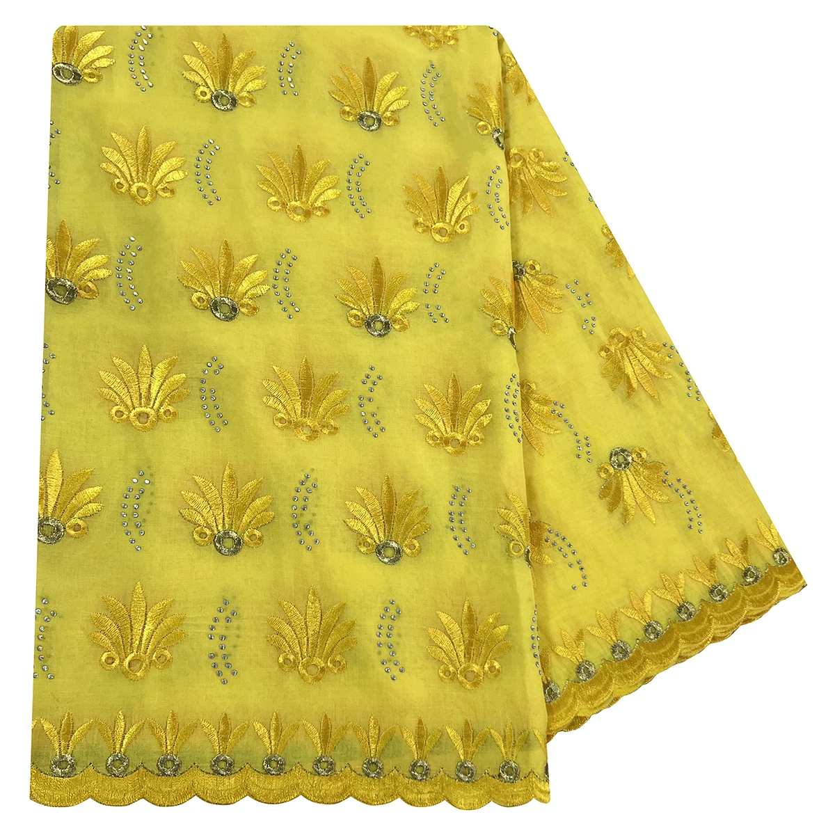 Nuovo piccolo fiore ricamato con paillettes foulard scialle hijab sciarpa da donna musulmana africana tessuto di cotone sciarpa di preghiera stile Dubai