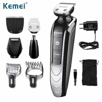 kemei Rechargeable electric hair clipper KM-1832 5 in 1 hair trimmer shaver nose trimmer body hair trimmer 5 in 1