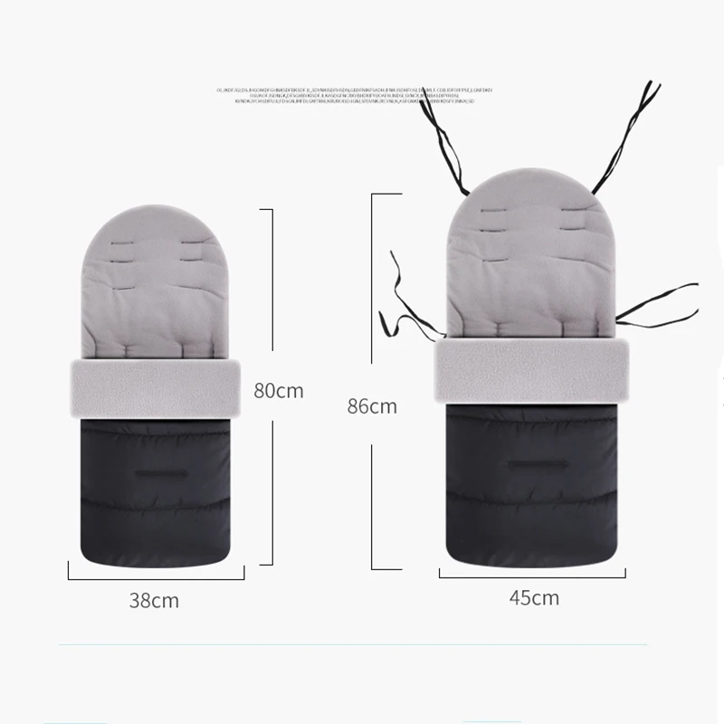 ملحقات عربة الأطفال حفاضات قطنية تغيير مقعد وسادة الحفاض/عربات التي تجرها الدواب/حصيرة عامة للسيارة لحديثي الولادة غطاء غطاء القدم #4
