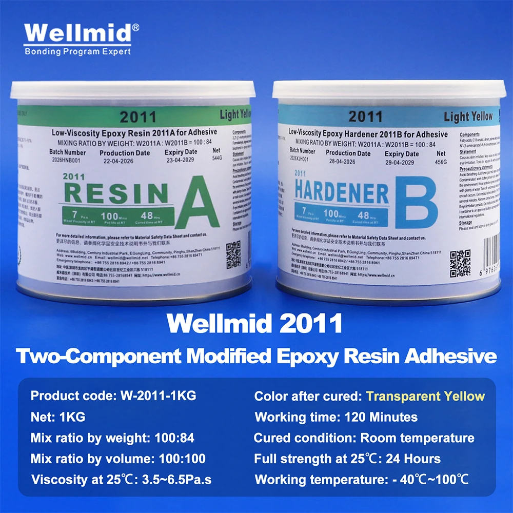 Epoxy Adhesive 90℃ Heat‑Resistant Low Viscosity for Low‑Voltage Electronic Parts Potting PCB Semiconductor Power Modules Vehicle