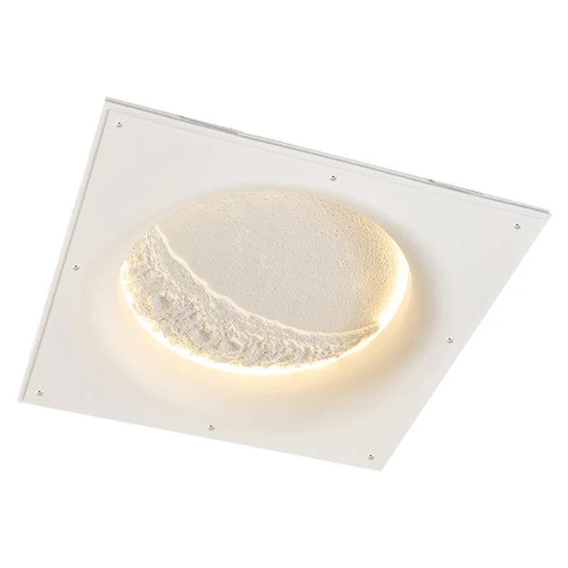 

Moon plaster wall lamp bedroom bedside study moon back designer creative ceiling