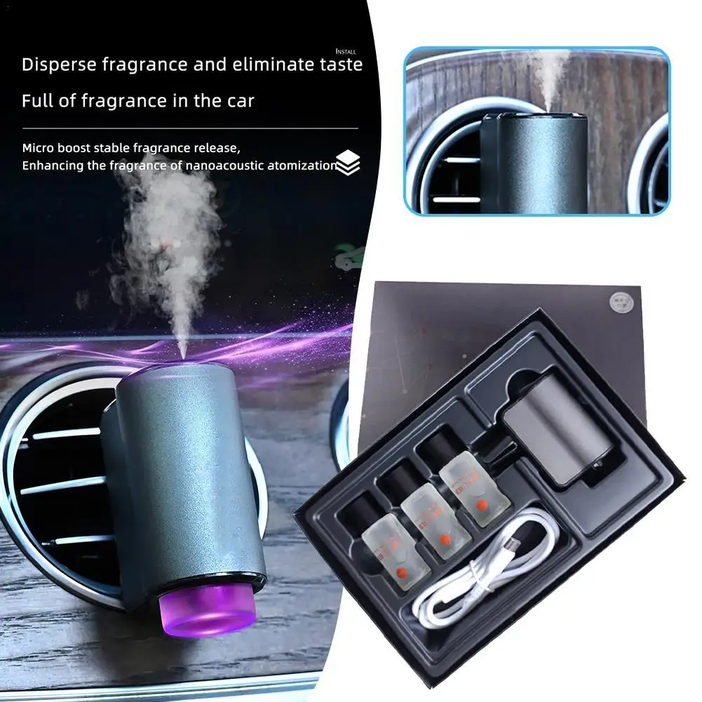 

Car Aroma Diffuser Flavoring For Car Air Vent Outlet Odor Car Electric Air Freshener Spray Cologne Fragrance Car Accessories