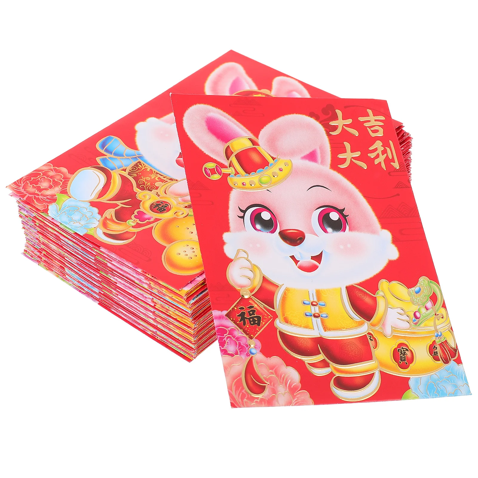 

2023 Luck Money Bag Cartoon Red Envelope Creative Red Packet Spring Festival Gift 2023 Zodiac Red Packet