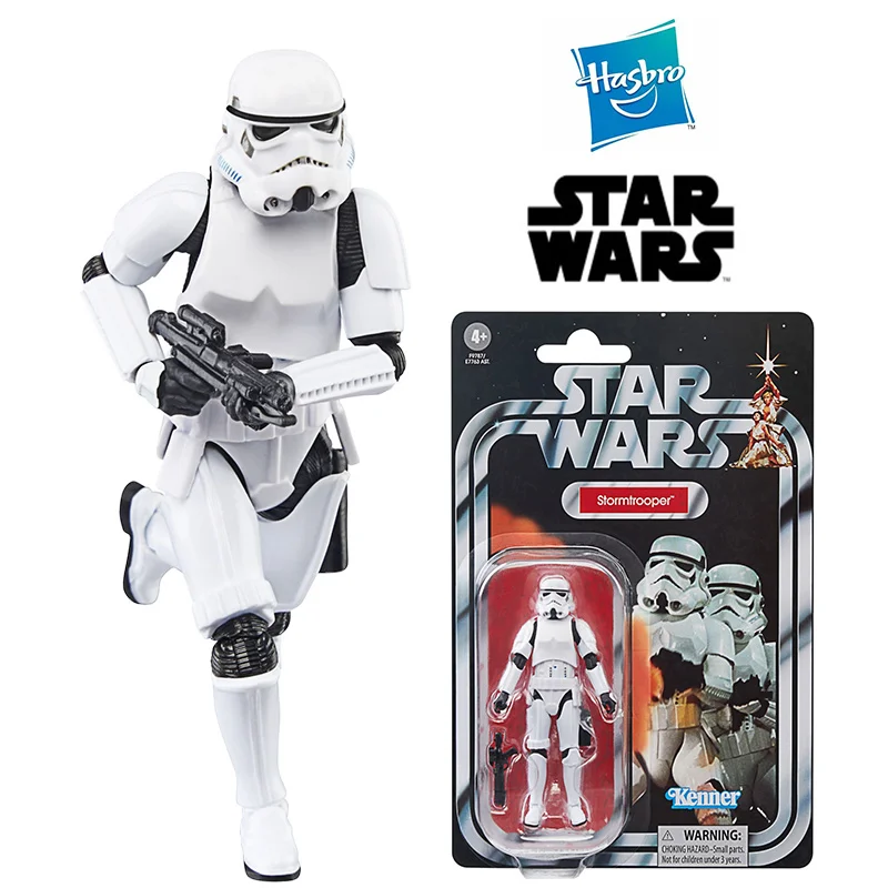 Hasbro Kenner Star Wars A New Hope Stormtrooper The Vintage Collection Original Action Figure Model Children's Toy Birthday Gift