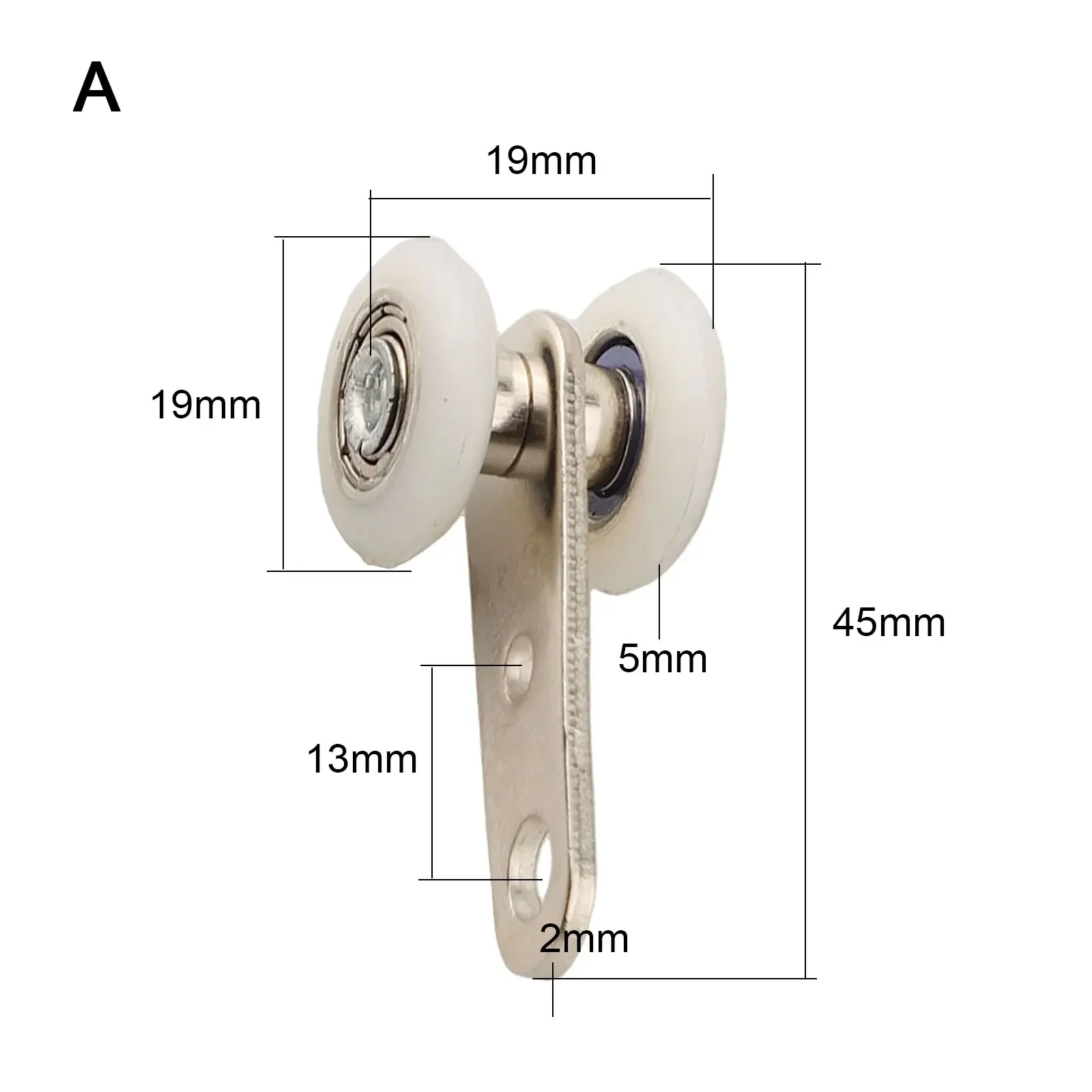 

Sliding Door Pulley Hanging Track Pulley Block For Smooth Sliding Door Cabinets Home Improvement DIY Supplies And Accessories