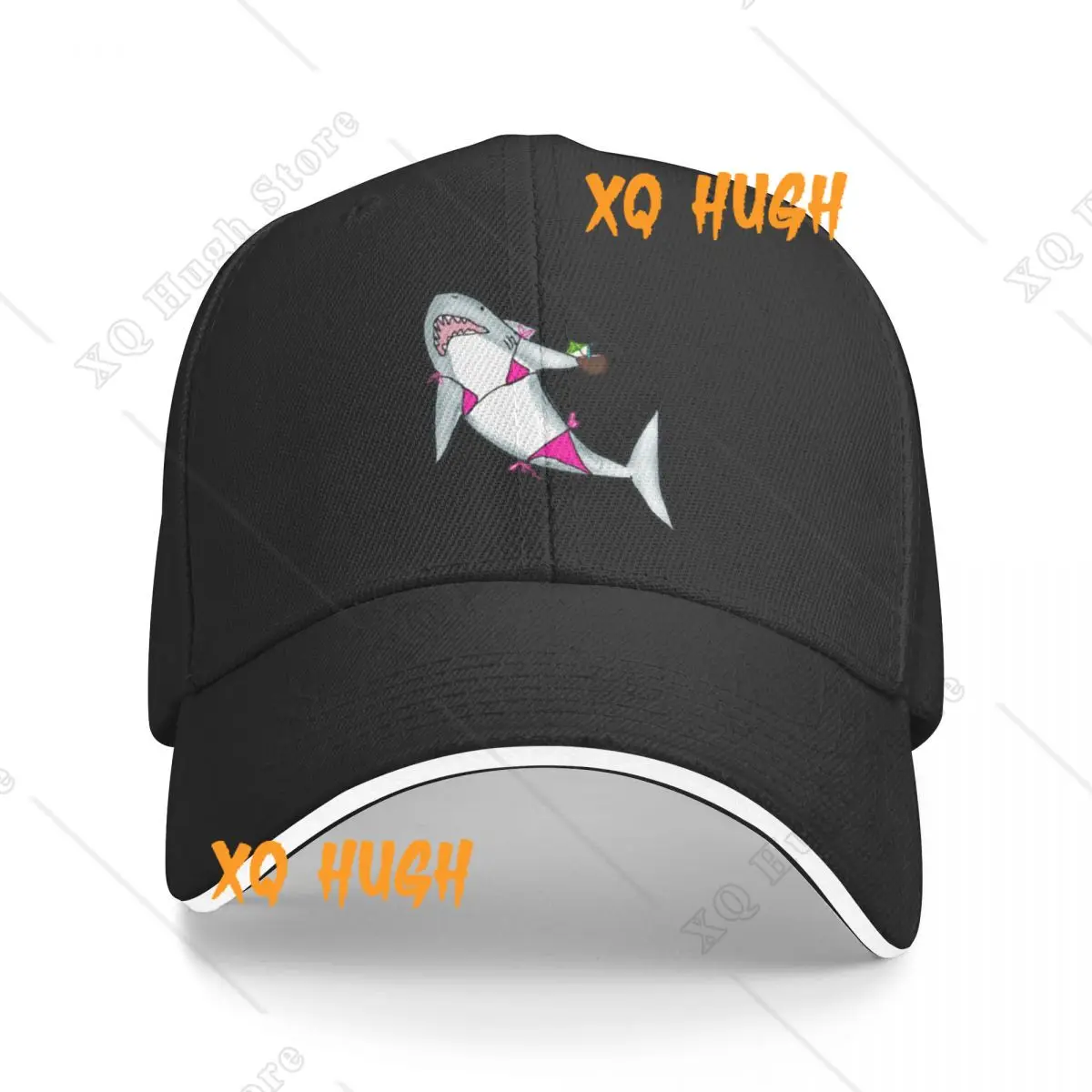 White Shark Wasted baseball cap New dad hat Summer Leisure trucker cap Unisex snapback hats gorras