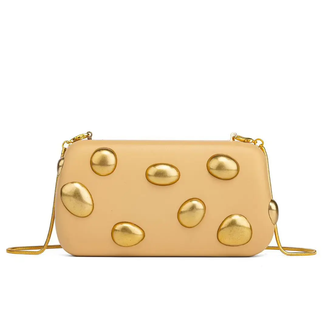 Spot Niche Box Women's Banquet Fashionable Versatile Small Square Bag Simple Dinner Bag Rhinestone Purse Bolso Diseñador De Lujo - view 5