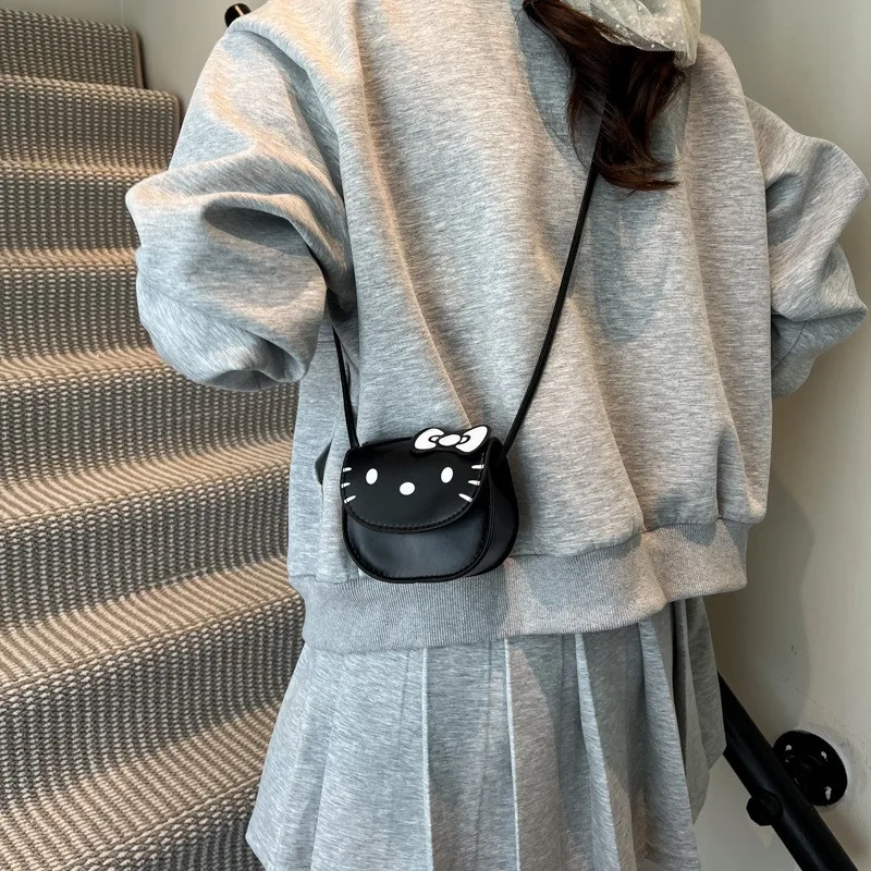 Dompet Kartun Hello Kitty Zero 2025, Tas Penyimpanan Lipstik & Earphone Kawaii untuk Orang Tua & Anak, Hadiah Festival Anak