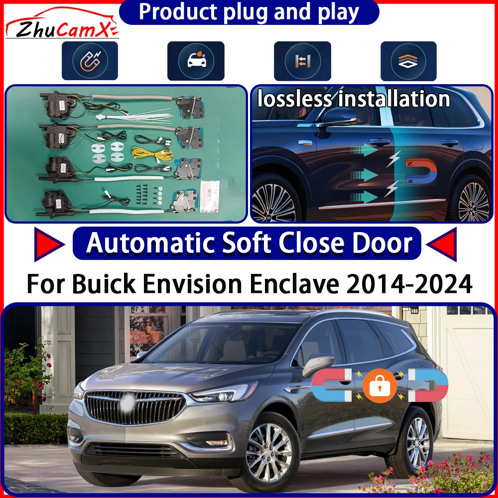 OEM Electric Door Lock Actuator for Buick Envision Enclave 2014-2024 Soft Close Door Kit Power Latch System Auto Door Easy Close