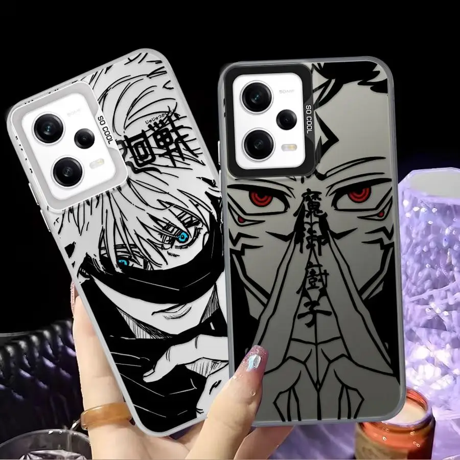 حافظة J-ujutsus K-aisens لهاتف Xiaomi Redmi Note 10s 10 Lite 9s 12s 14 Pro Plus 11s 13 12 11 غطاء خلفي للهاتف