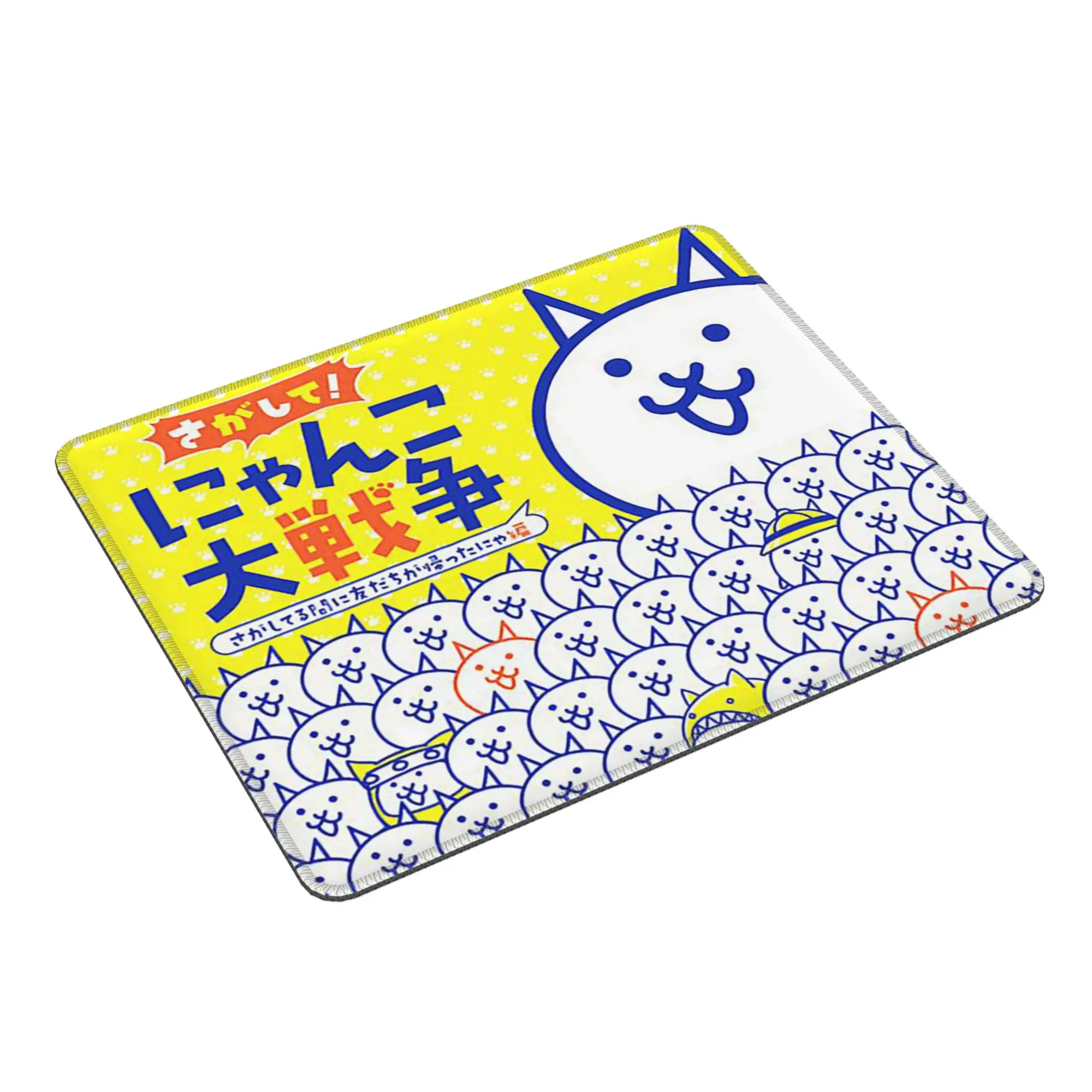 The Battle Cats Mouse Pad Computer Keyboard Mouse Mat Gamer PC Laptop Desk Mat Office Accessories Table Mats